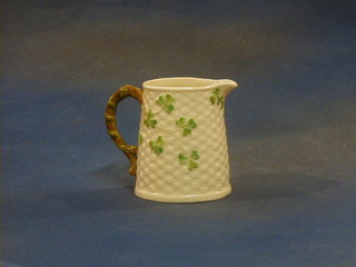 A Beleek jug the base with black mark and RD No. 0851 4"