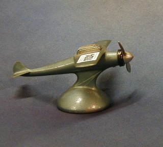 A metal framed Hamilton aircraft petrol lighter