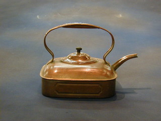 A 19th Century copper tea kettle  