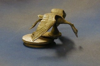 A 1920's car mascot in the form of a flying bird