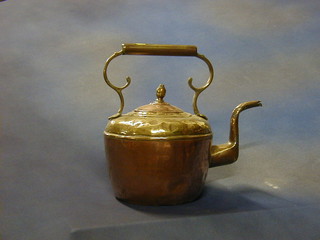 A 19th Century copper kettle