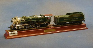 A 1989 Precision model of a Southern Crescent Ltd locomotive and tender