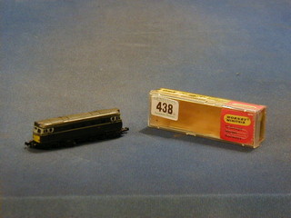 A Hornby Mimic N gauge double ended diesel locomotive, boxed