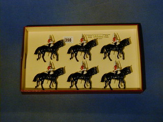 A 1984 boxed special limited edition of 700 Britons household mounted cavalry figures,