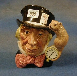 A large Royal Doulton character jug, Mad Hatter RD no. 592/64