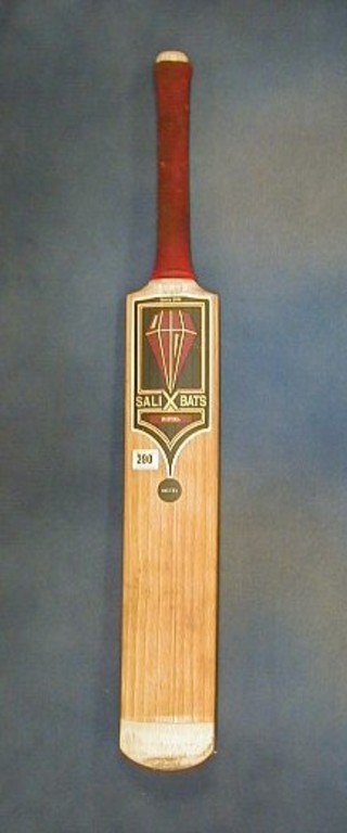 A Sali Royal cricket bat