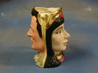 A large Royal Doulton limited edition character jug, Anthony & Cleopatra modelled by Abberley