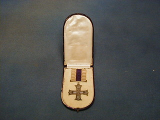 A George V issue Military Cross, un-named as issued in case of issue, boxed