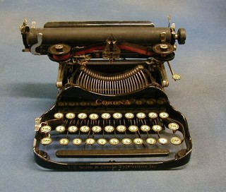 A 1930's Corona manual typewriter