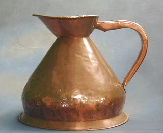 A George V copper 4 gallon harvest measure