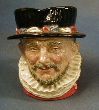 A Royal Doulton character jug The Beefeater, marked RD5193 (chip to base)