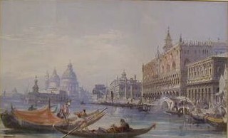 After Pritchett, "St Mark's Venice" 9" x 15"
