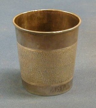 An 18th/19th Century Continental silver beaker, 2 ozs