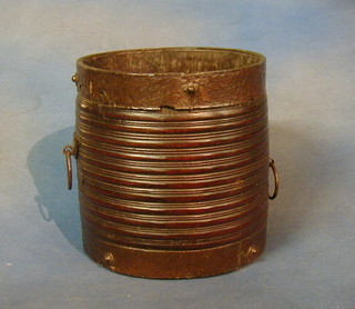 A 19th Century Colonial hardwood planter 9"