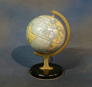 A Chad Valley pressed metal globe (M200)