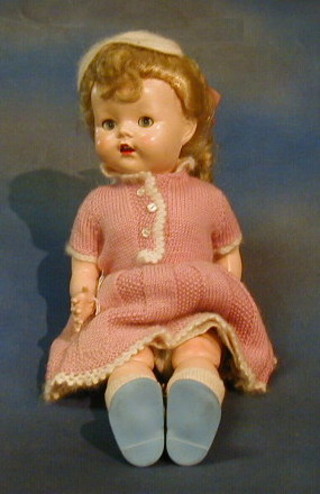 A 1950's walking doll