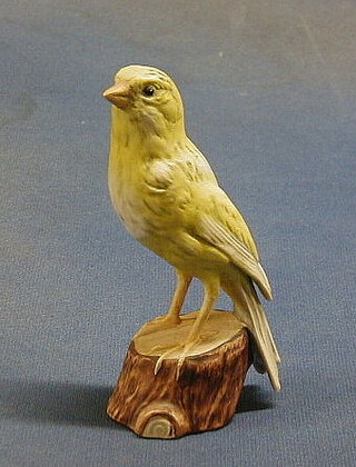 A Goebal figure of a standing yellow bird, base impressed 3851014 1973 5"