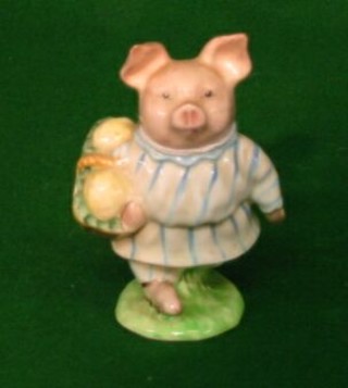 A Beatrix Potter figure "Little Pig Robinson" brown mark to base