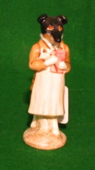 A Beatrix Potter figure "Pickles"