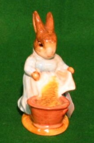 A Beatrix Potter figure "Cecily Parsley"