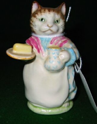 A Beatrix Potter figure "Ribby"