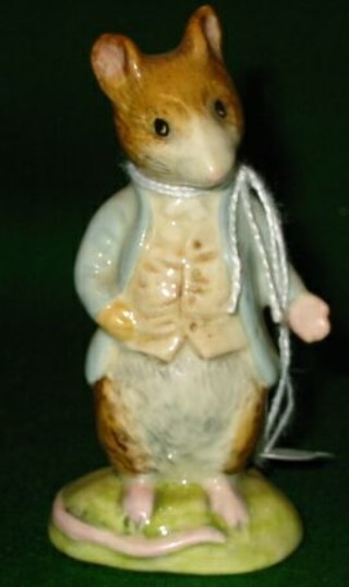 A Beatrix Potter figure "Johnny Town Mouse"