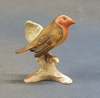 A Goebal figure of a seated bird, the base marked 1962 3"