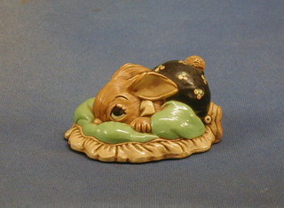 A Pendelfin figure of a reclining rabbit 5"