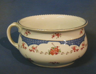 A Booths floral patterned chamber pot