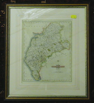 A John Cray map of Cumberland 10" x 8"