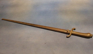 A lady's 19th Century French single sword dated 1879