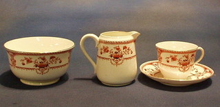 A 39 piece Williamson Derby style tea service