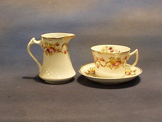 3 19th Century miniature porcelain figures (f and r)