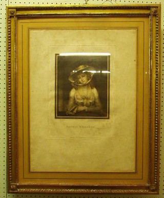 Hooper, an engraving "Sophie Western" by Tom Jones 10" x 8"