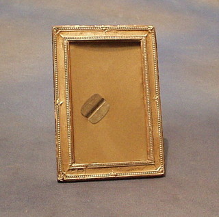 A silver easel photograph frame Birmingham 1918 7" x 5"