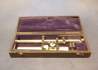 A measuring device, cased