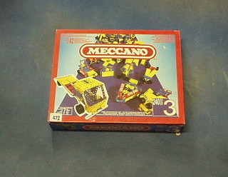 A 1980's Meccano III kit, boxed