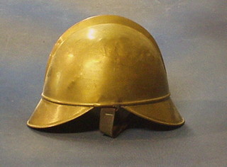 A Belgian brass fireman's helmet? 