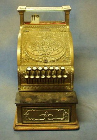 An old National cash register