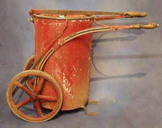 A 19th Century iron wheeled fire tender