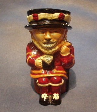 A Shorter & Sons Toby jug in the form of a Beefeater