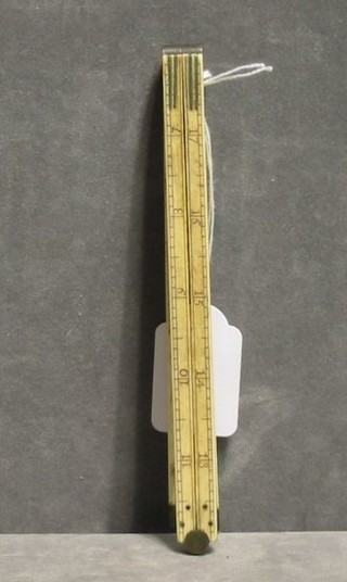 An ivory 24" gauge