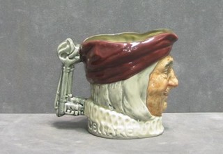 A Royal Doulton small Toby Jug Simon the Cellarer