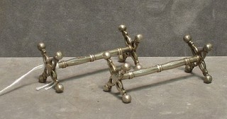 A pair of silver knife rests, Sheffield 1921