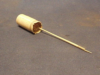 An ivory incense burner