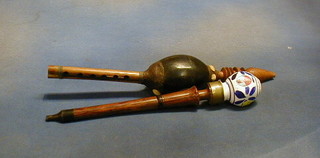 An Eastern snake charmer's pipe