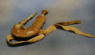 An Eastern Jambiya with scabbard