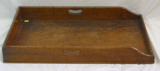 A 19th Century mahogany Butler's tray 31"