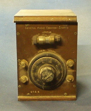 A General Radio Co. Ltd London radio receiver G.RC.6