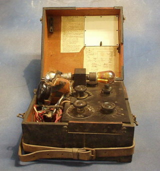 A War Office radio set WT Trench Set CW Mk 3